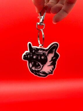Battlefield 6 I Own the Night Keychain | Gamer Gift | BF6 | Gaming accessories